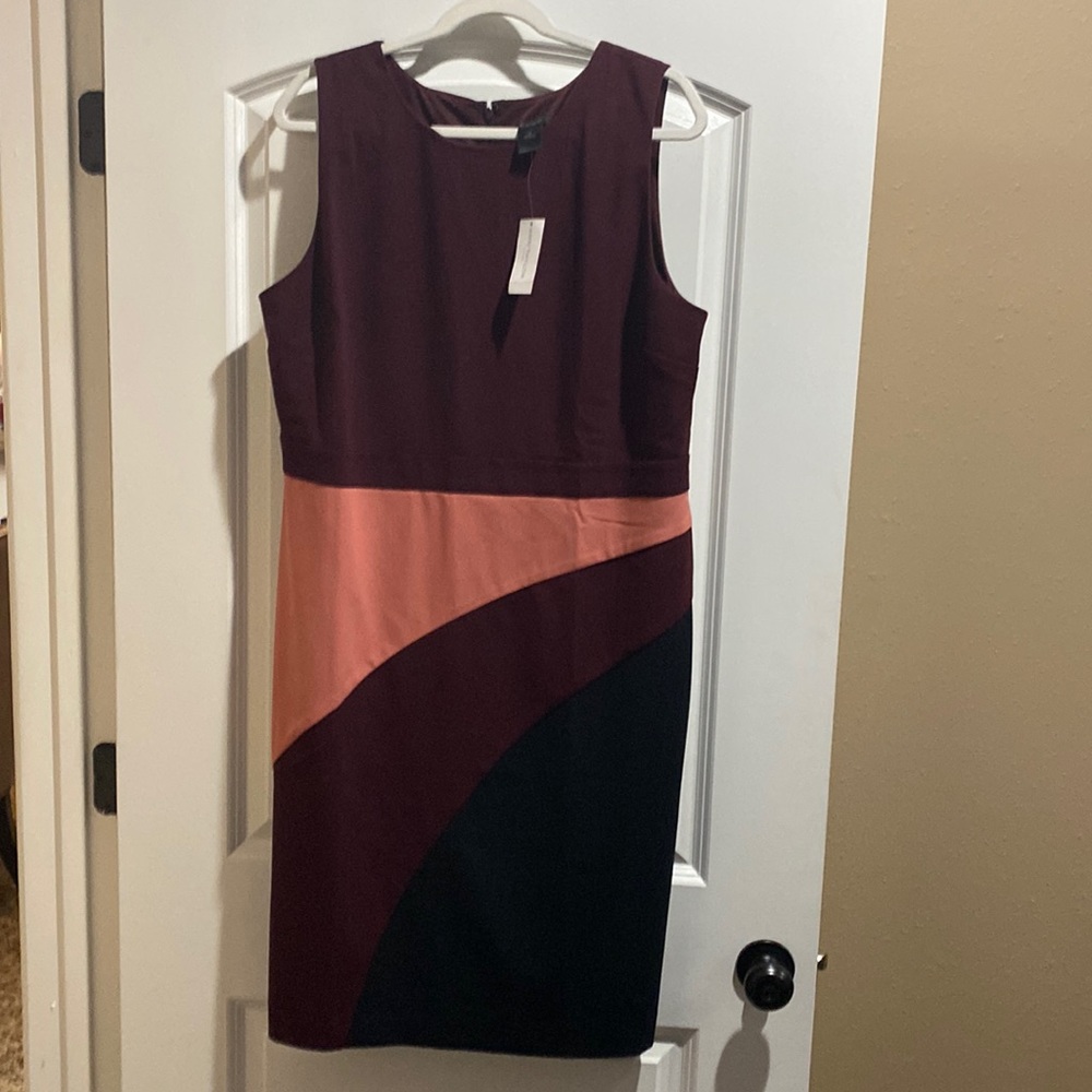 Ann taylor dress - block colors